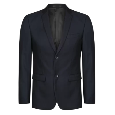 Maurio Men's 2-Button Suit Jacket – Navy